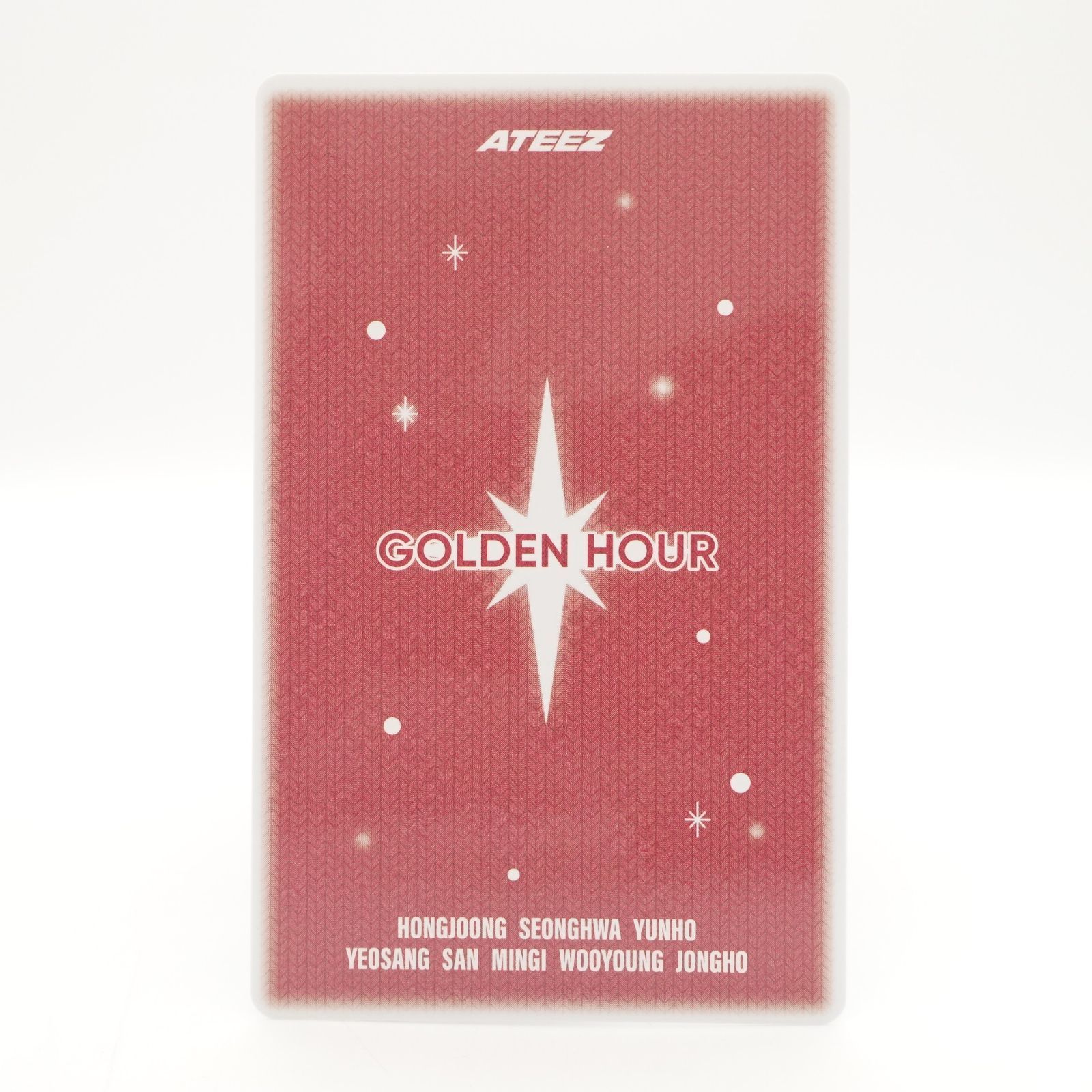 ATEEZ ミンギ MBC 歌謡大祭典 サノク トレカ フォト カード MINGI