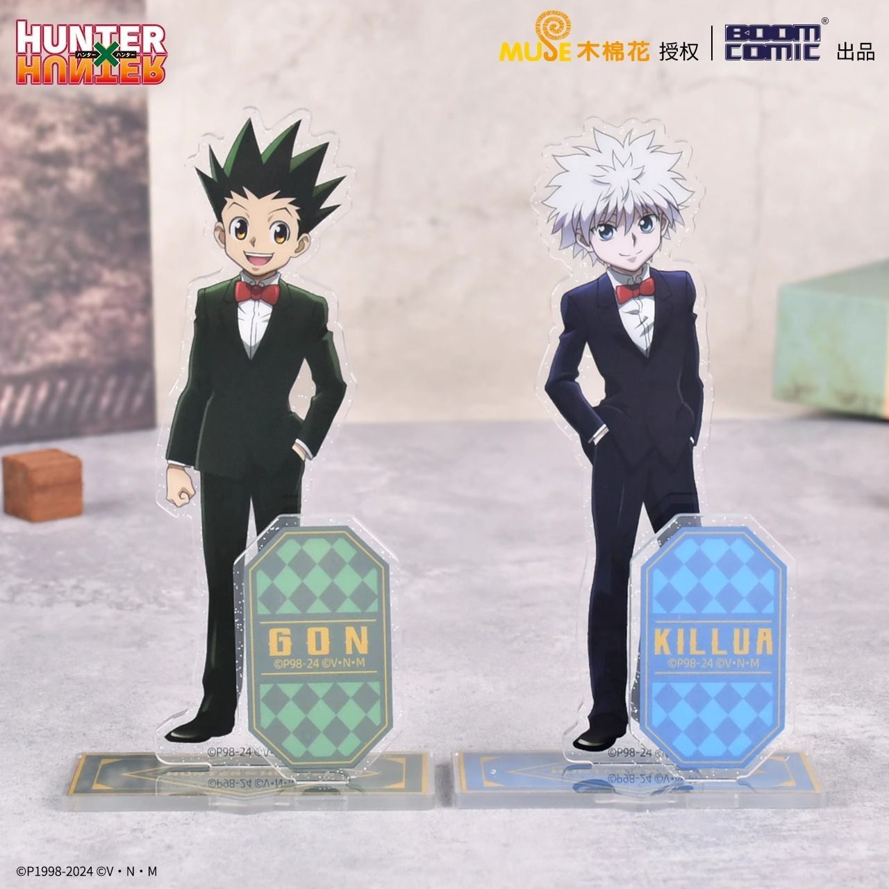 海外限定】 ハンターハンター スーツ ver BIG アクリルスタンド HUNTER