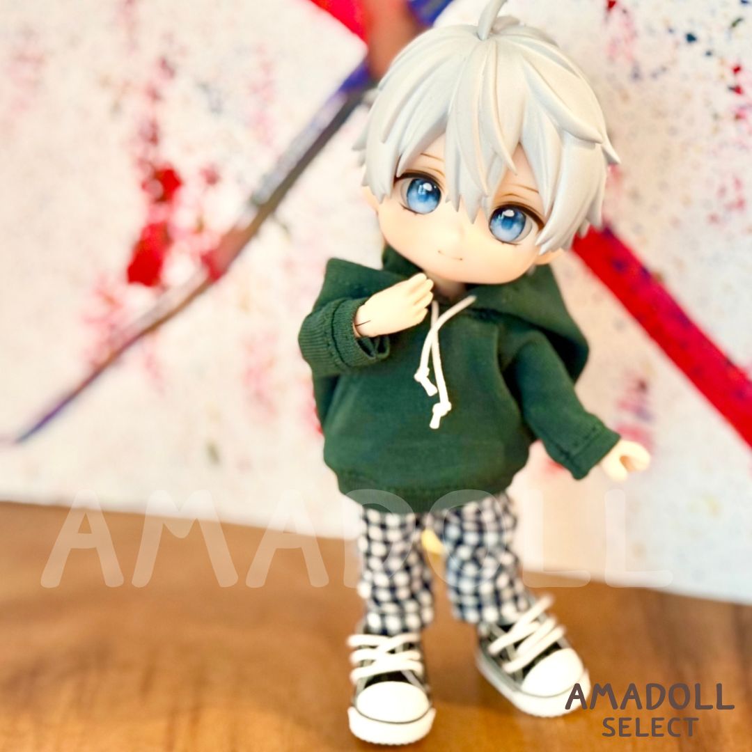 ねんどろいどどーる オビツ11 着用可能 服 靴 男の子 パーカー