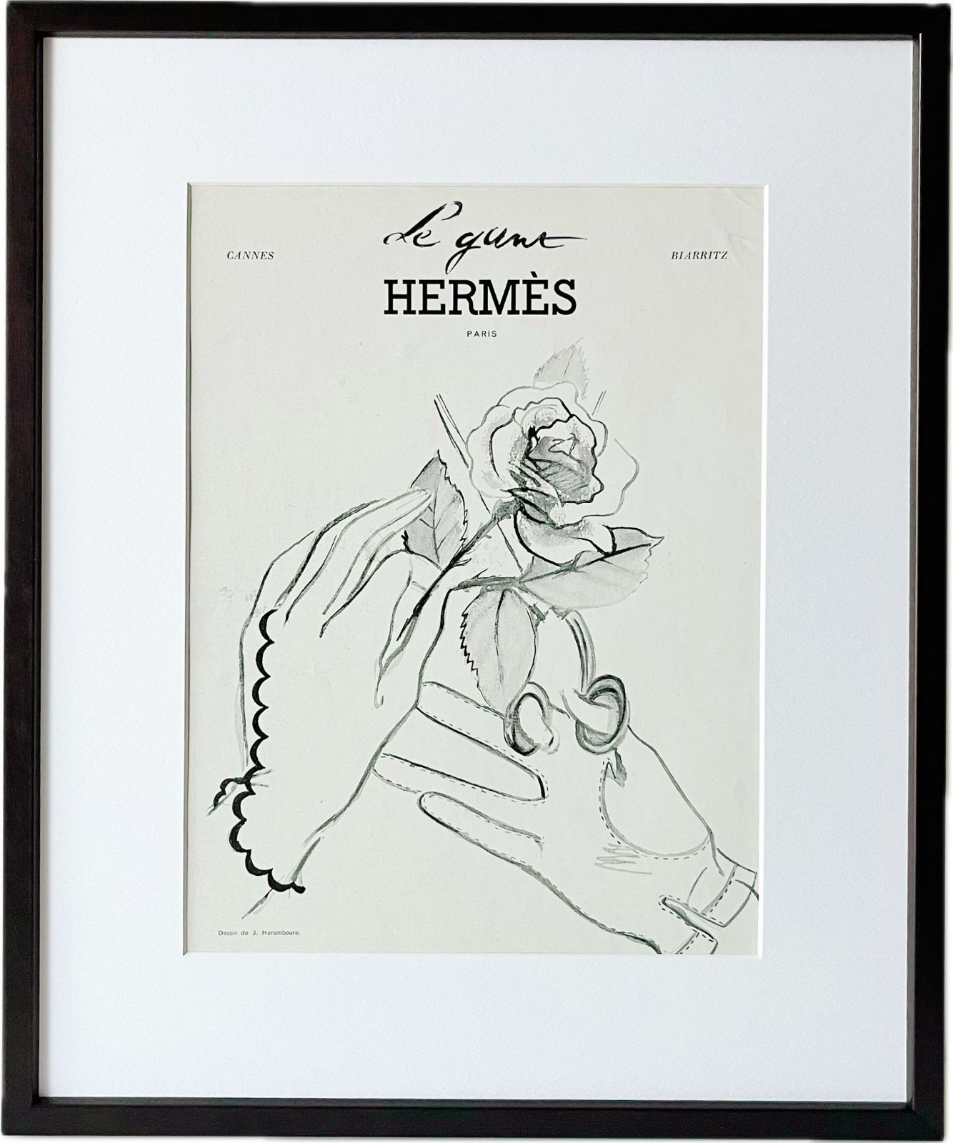 超お得！！1941 広告＞HERMES エルメス ポスター ヴィンテージ アート