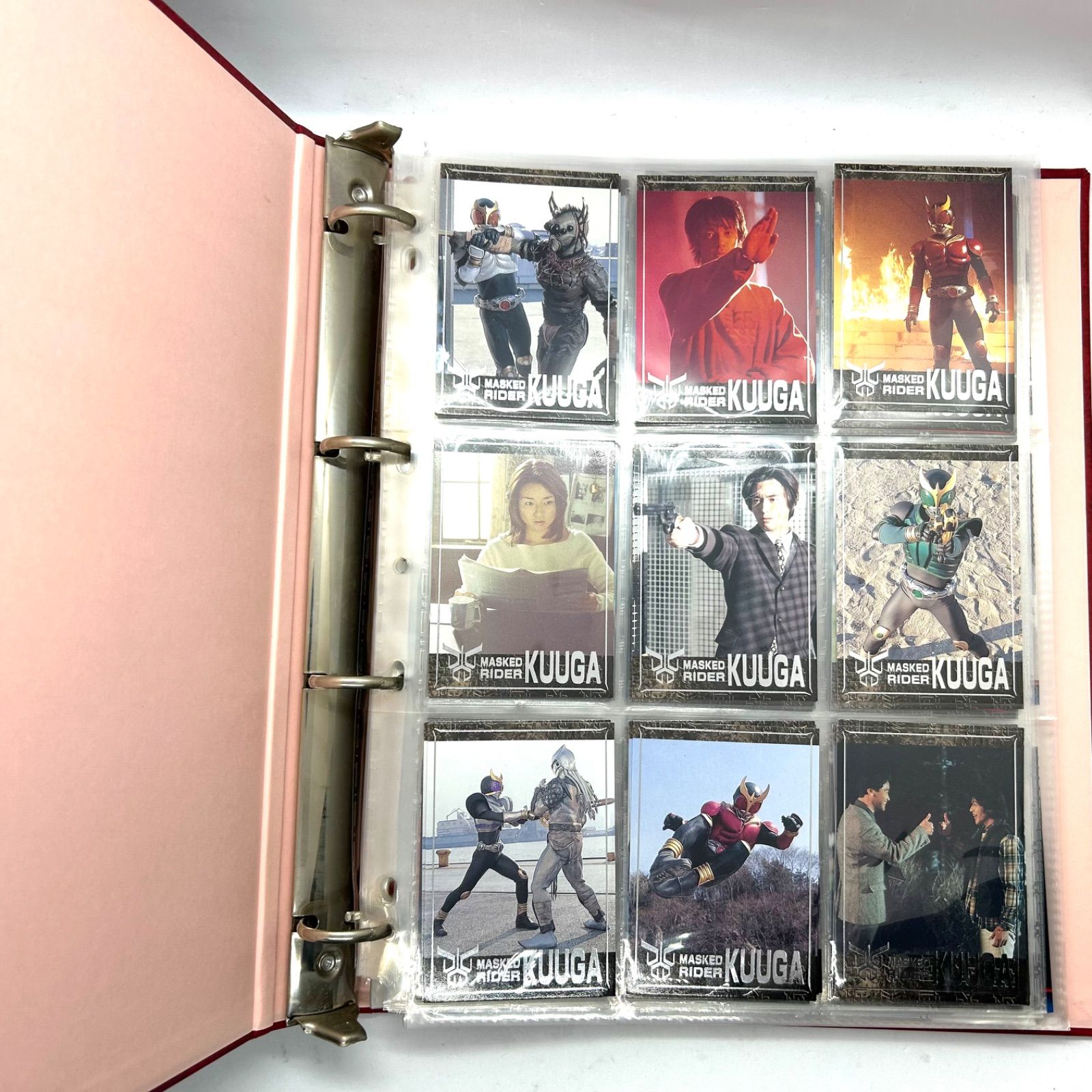 祝25周年 仮面ライダークウガDVD全14巻特典カードホルダー カード多数