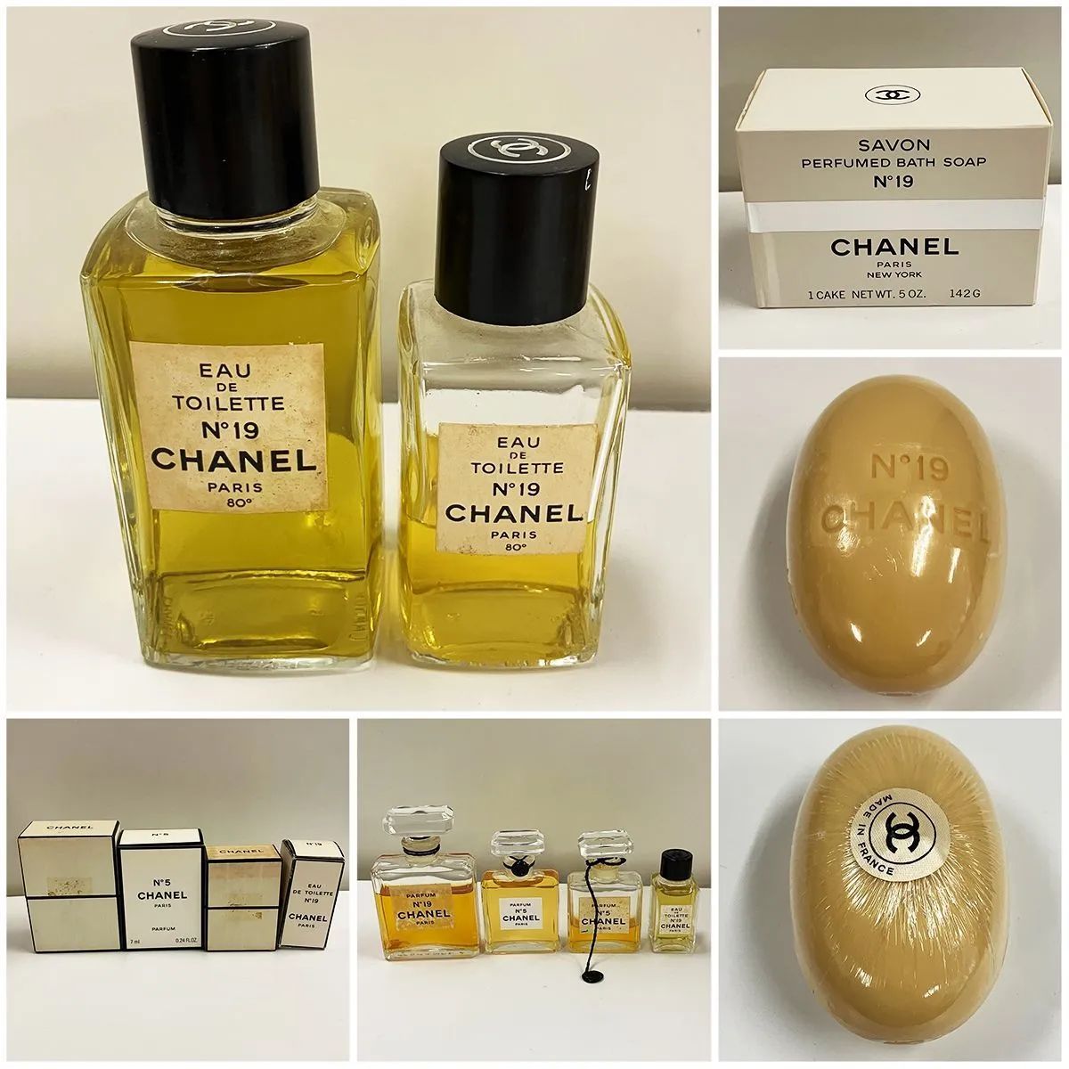 CHANEL N°19 & Diorissimo 50ml セット CHANEL - CHANEL N°19 ミニ香水