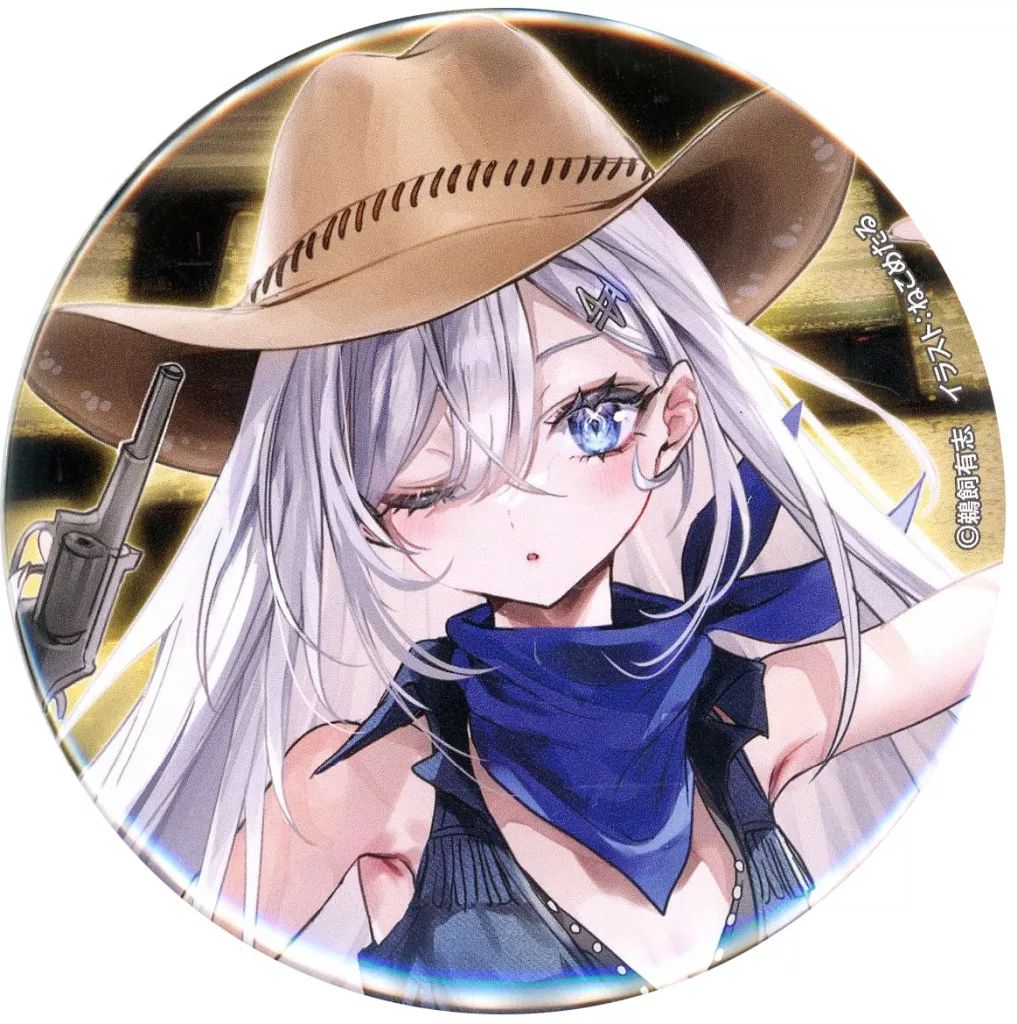 中古】バッジ・ピンズ 幽鬼 カウガール 缶バッジ 「くじ引き堂 死亡