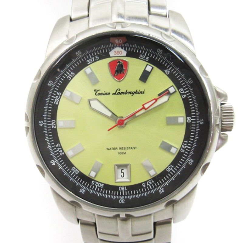 トニーノ ランボルギーニ Tonino Lamborghini 腕時計 クォーツ デイト