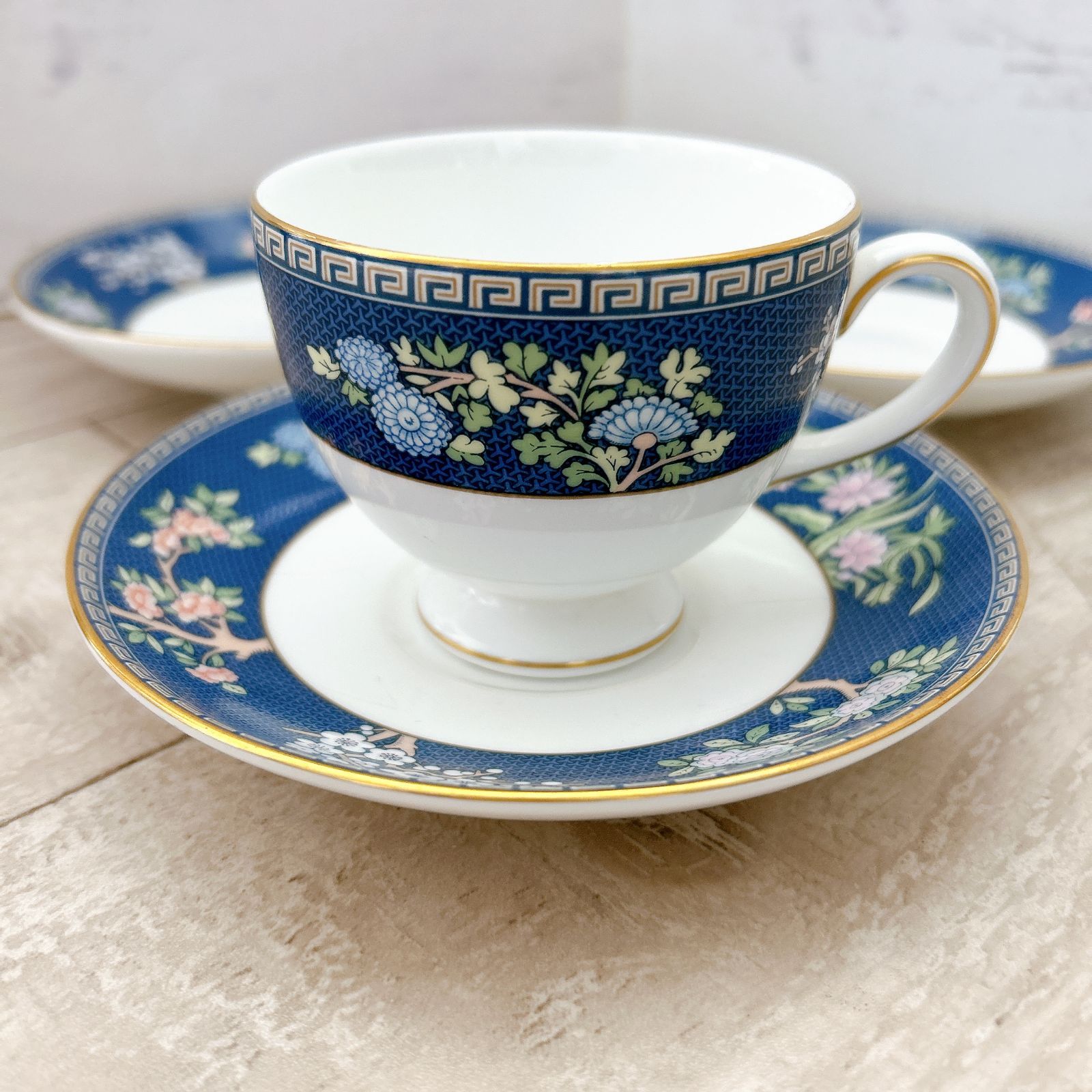 希少 ウェッジウッド ブルーサイアム カップ&ソーサー！カップ1