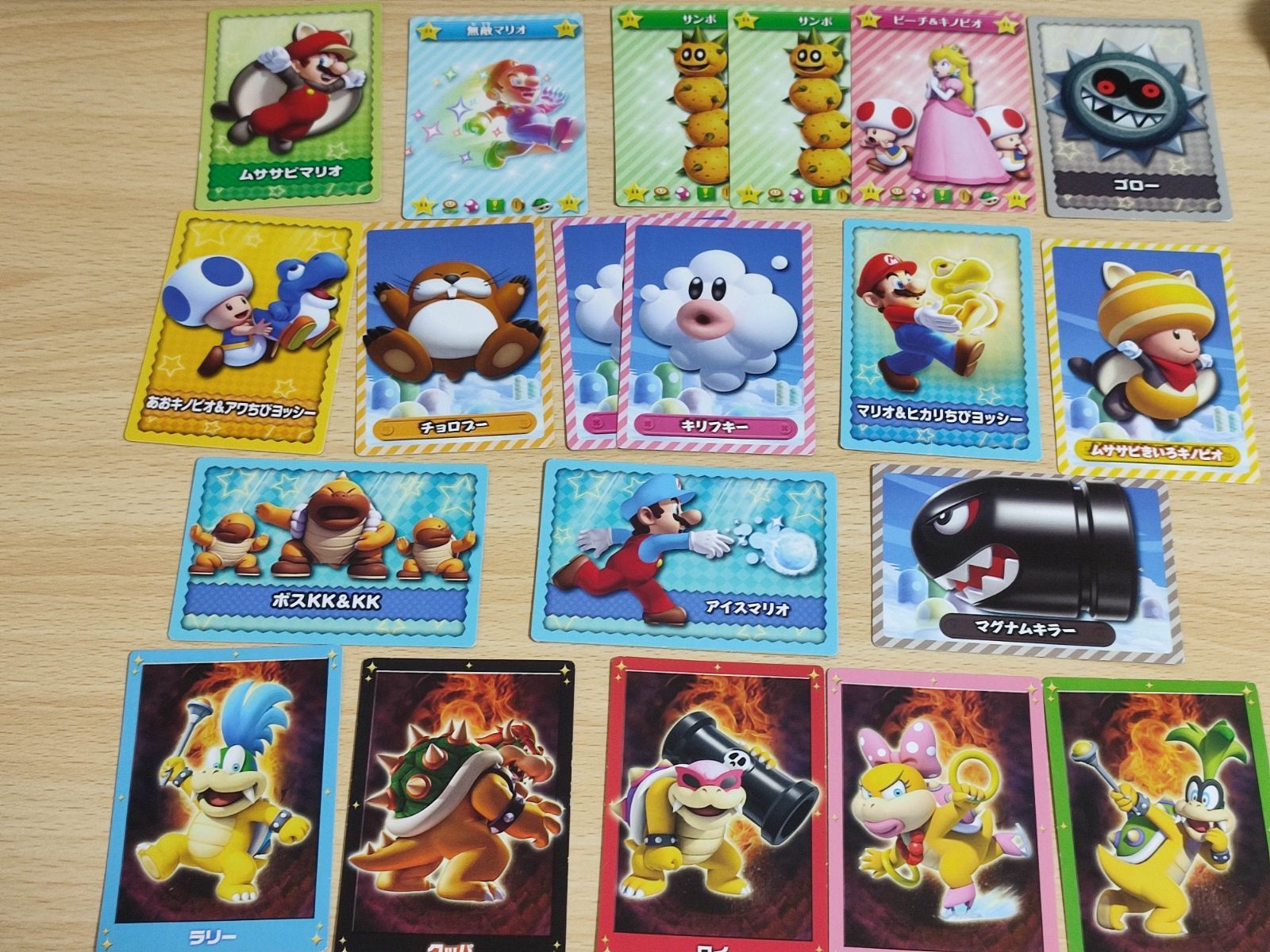 aca43 ニュー スーパーマリオブラザーズU カード トップ - メルカリ