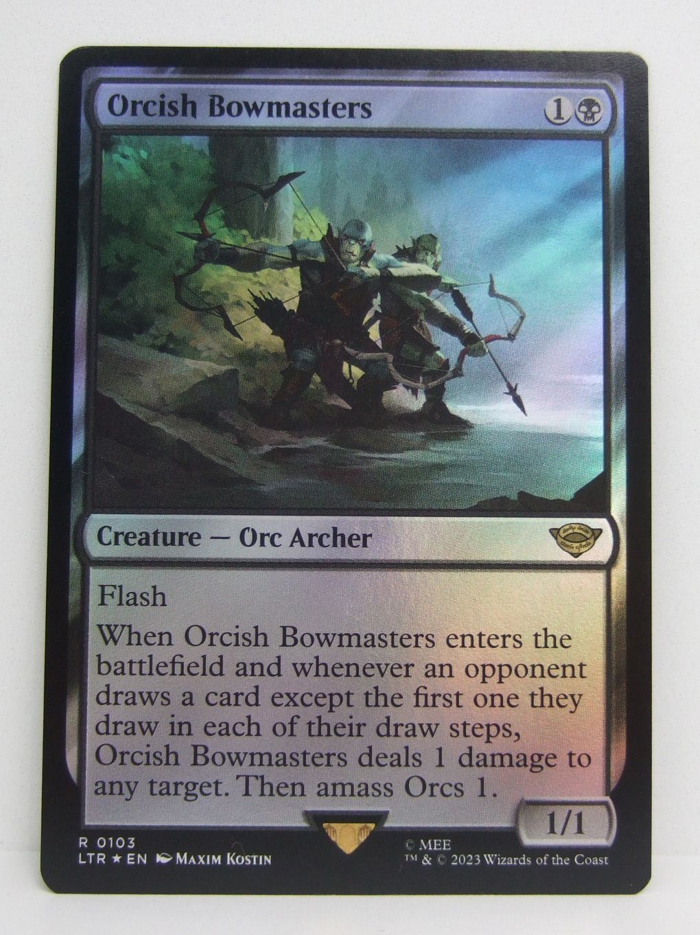 オークの弓使い 英語版 4枚 オークの弓使い 英語版 4枚 オークの弓使い