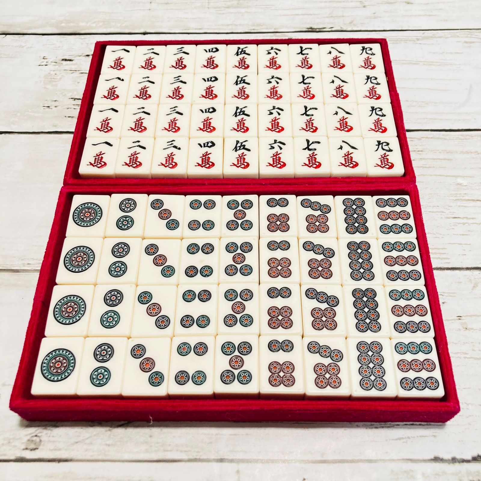 麻雀牌 ミズノ丸一 パル ピンク（ストロベリー） 麻雀牌 ミズノ丸一