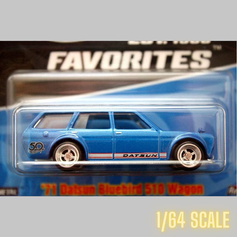 ホットウィール #005 '71 ダットサン ブルーバード 510 ワゴン - メルカリ