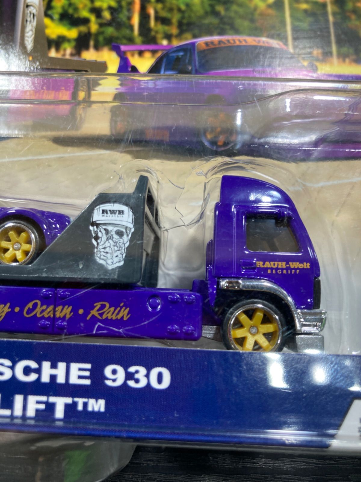 ホットウィール チームトランスポート 積載車両：RWB PORSCHE 930 ☆訳