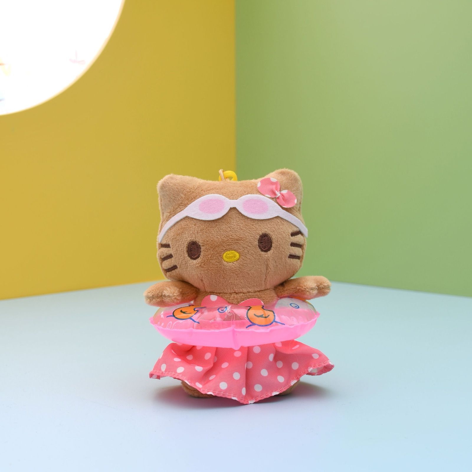 3349ハローキティハワイハイビスカスキティ 浮き輪マスコット 3349