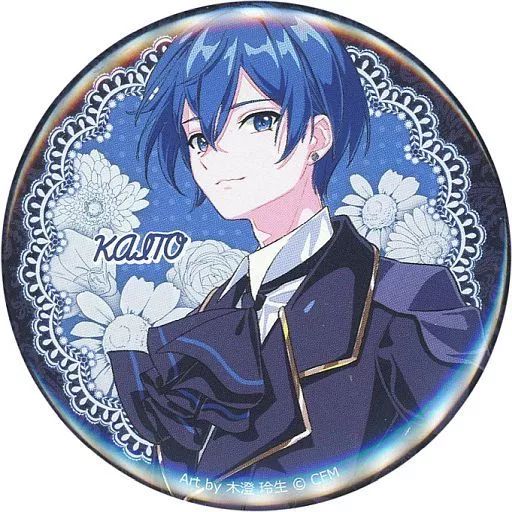 中古】バッジ・ピンズ KAITO/上半身 缶バッジ 「初音ミク＆ピアプロ