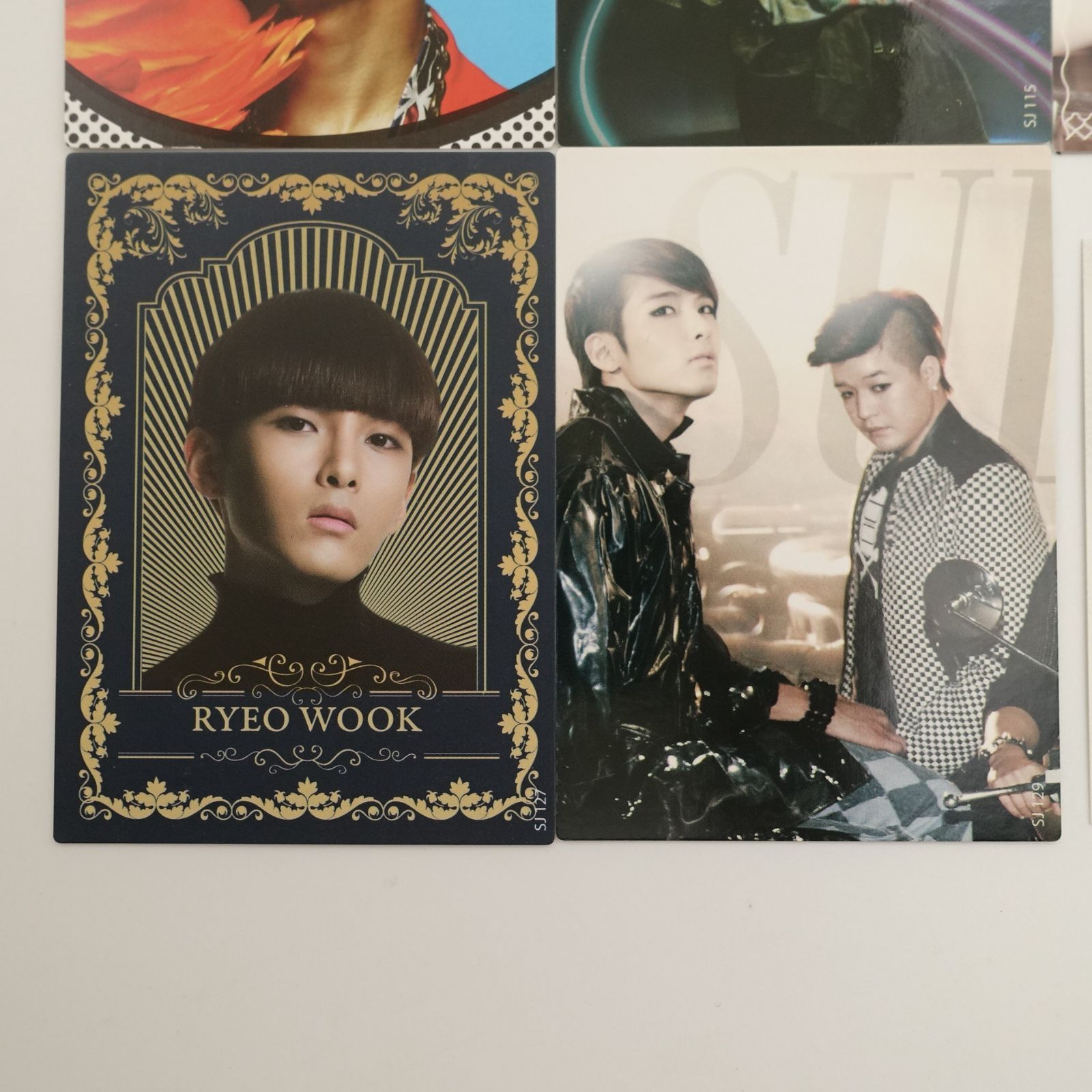 リョウク 3周年 トレカ カード card super junior SJ SJ superjunior