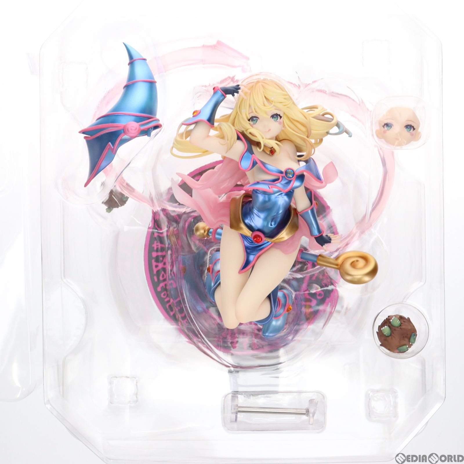 色紙&缶バッジ付属 ブラック・マジシャン・ガール 遊☆戯☆王デュエル