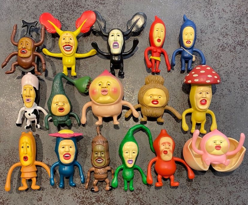 特大】【可動】 くねくねこびとづかん カクレモモジリ くねくね