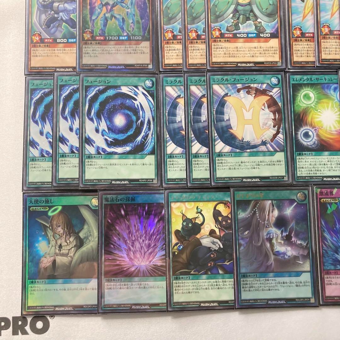 ラッシュ 本格構築【E・HERO】デッキ＆2重スリーブ - メルカリ