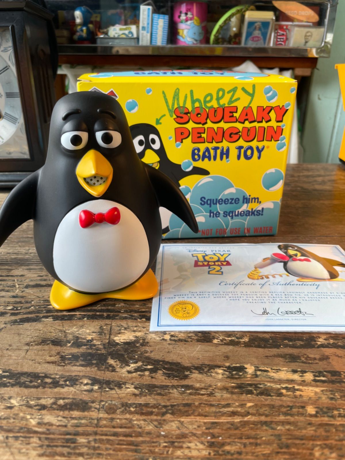 未開封 やまと トイストーリー2 ウィージー スクイーズ ソフビ 未開封