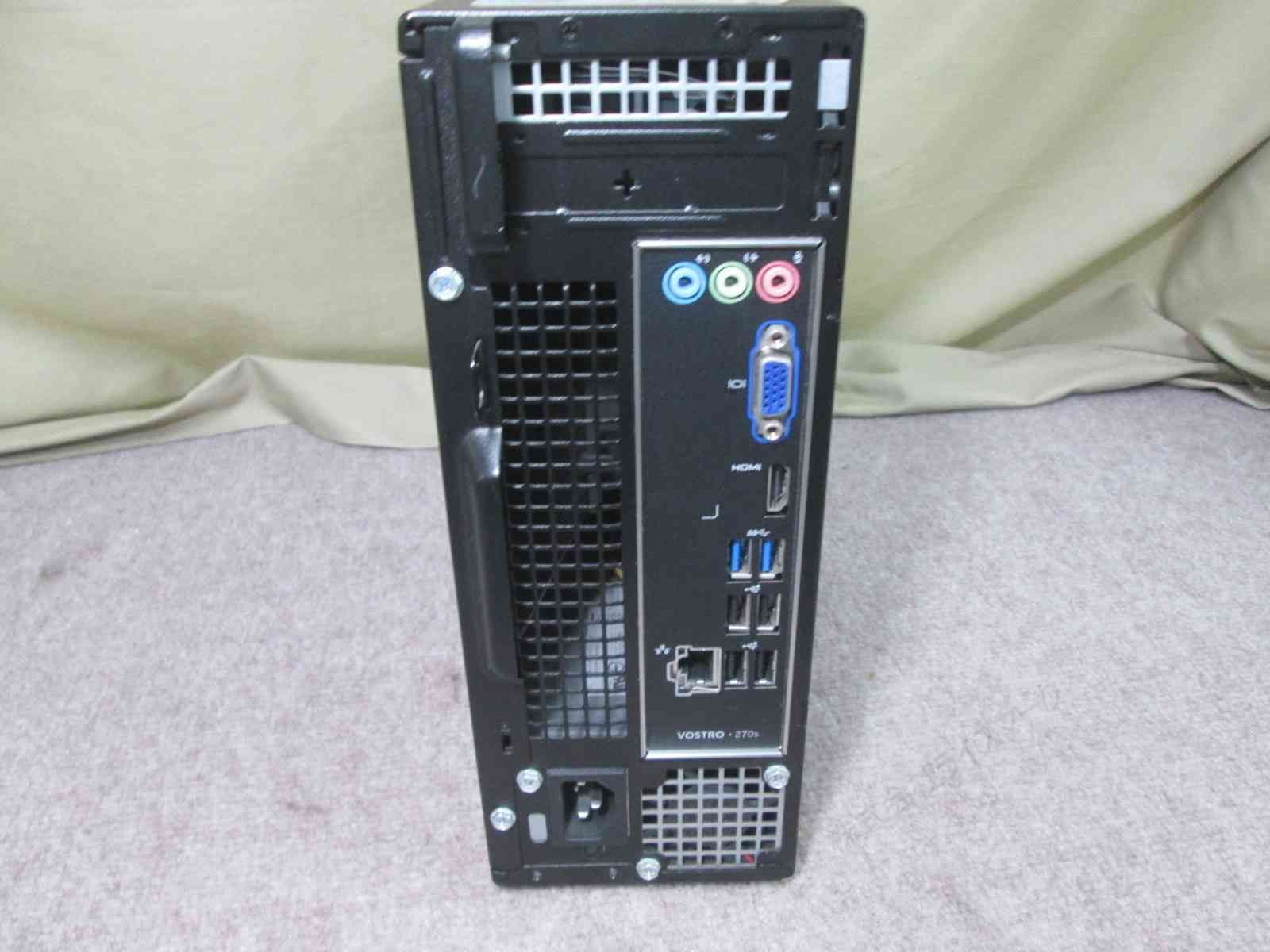 DELL Vostro 270s Core i3-3240 3.4GHz/4GB/500GB/無線LAN/DVDRW/Win10