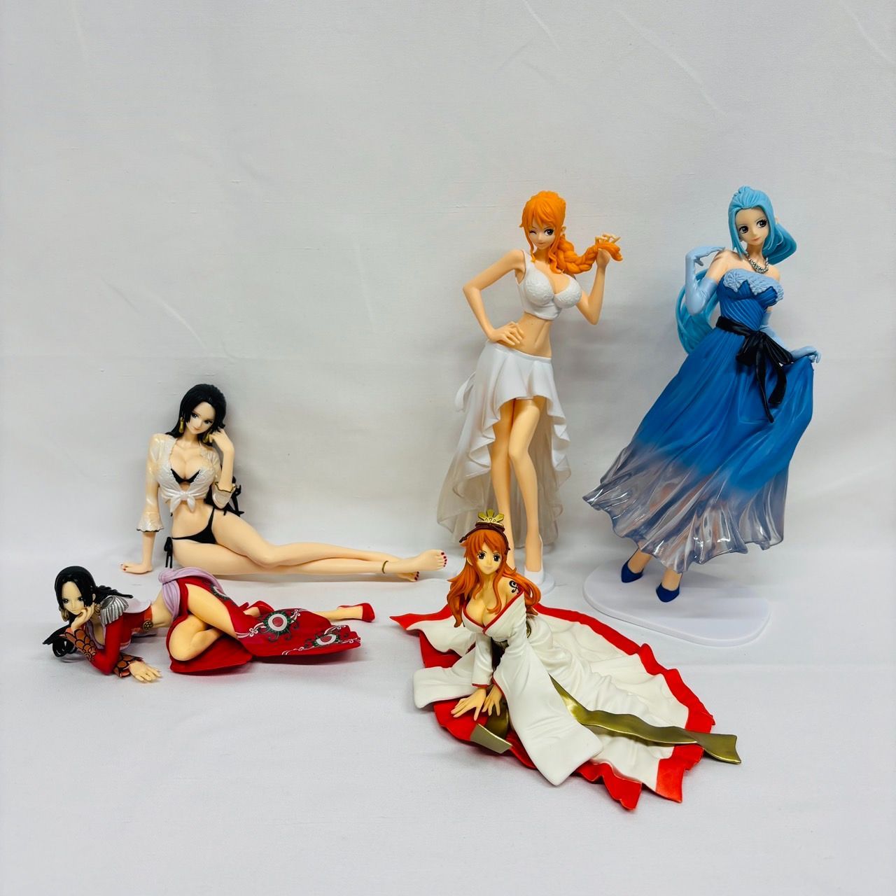 ワンピース プライズ フィギュア 5体 まとめ セット ハンコック ナミ