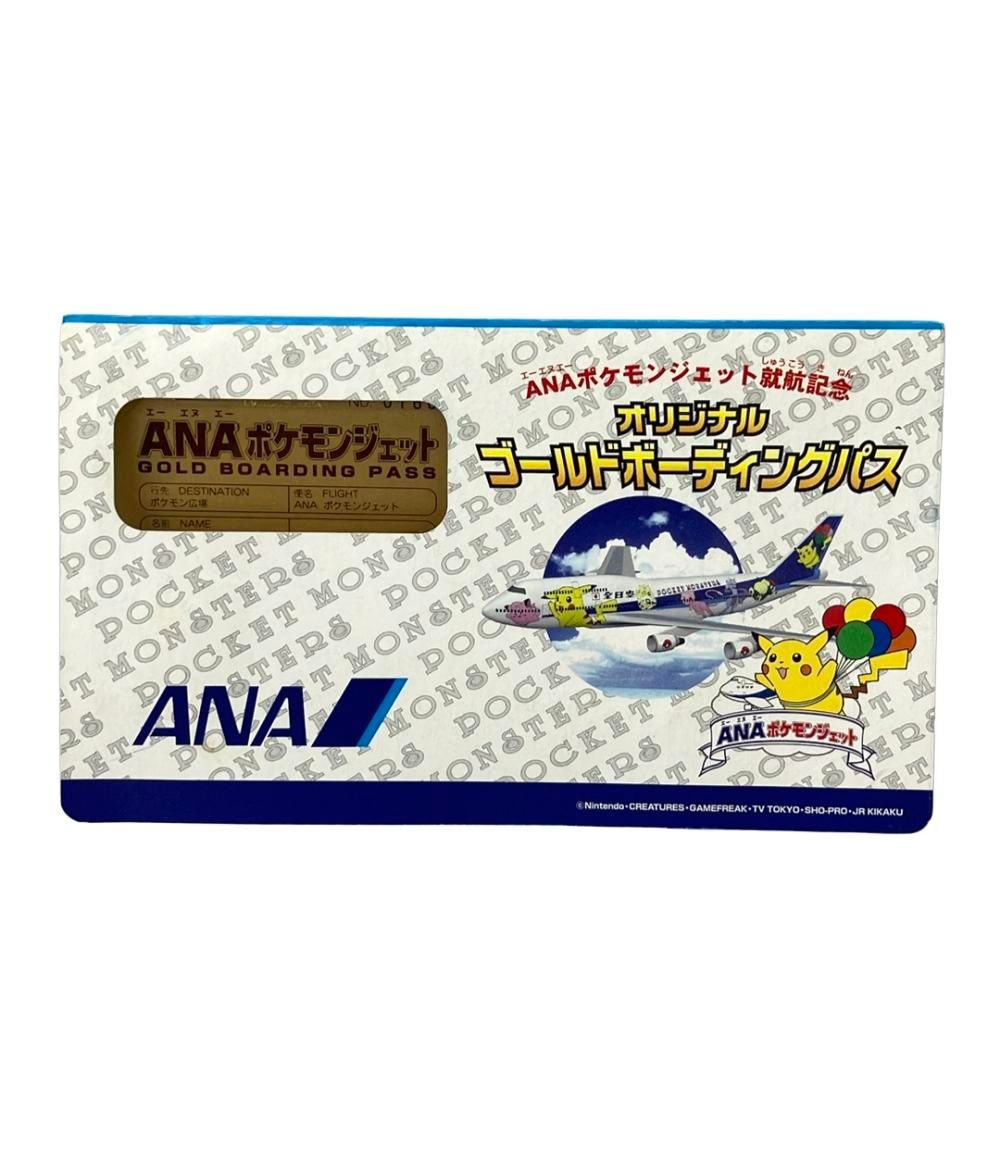 美品 ANA ポケモンジェット就航記念 オリジナル ゴールドボーディング