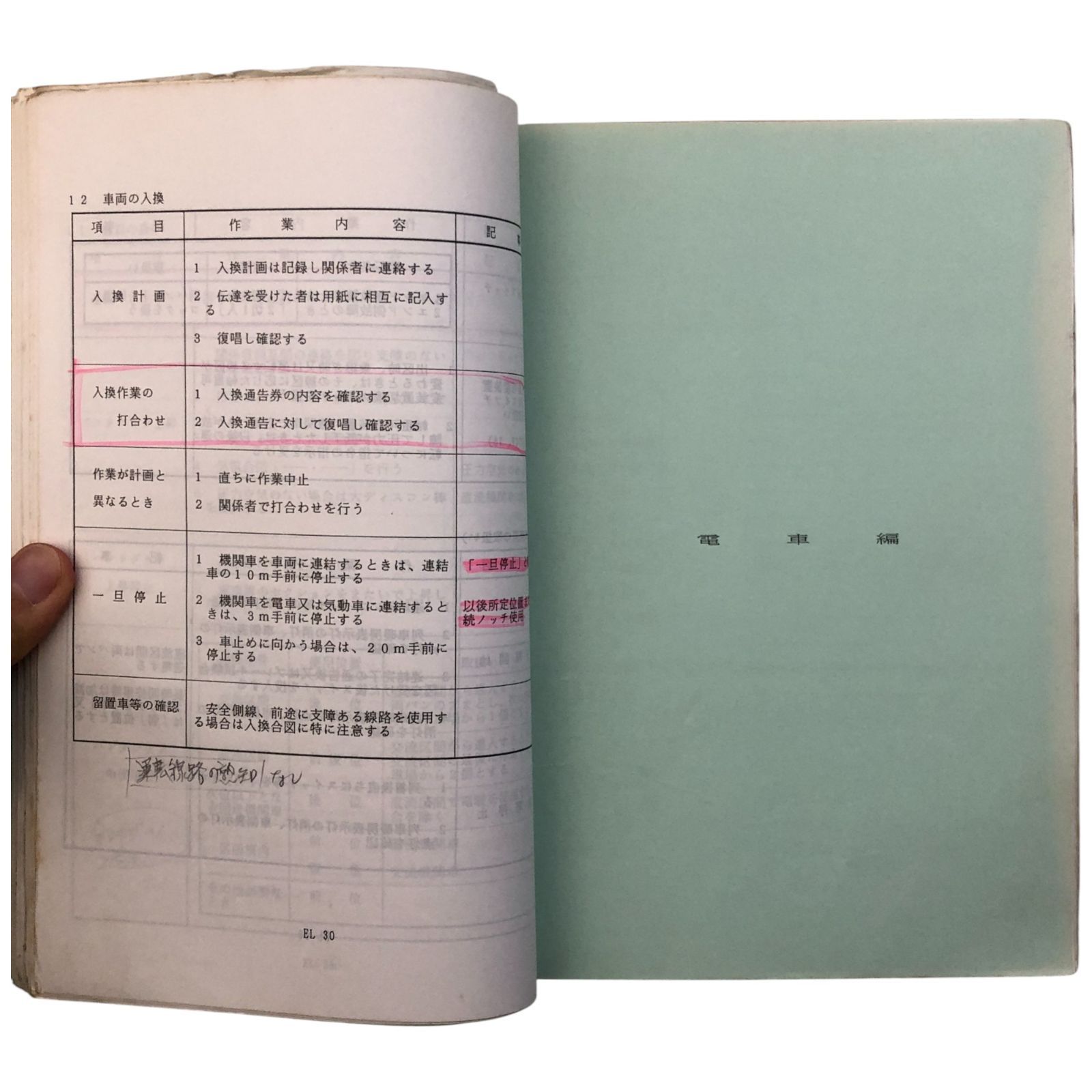 動力車乗務員標準集 東日本旅客鉄道株式会社 ☆鉄道/乗務員/運転士