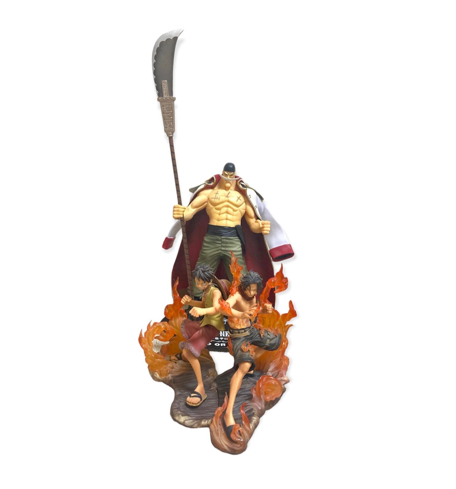 ONE PIECE ワンピース フィギュア 白ひげ ルフィ エース - メルカリ