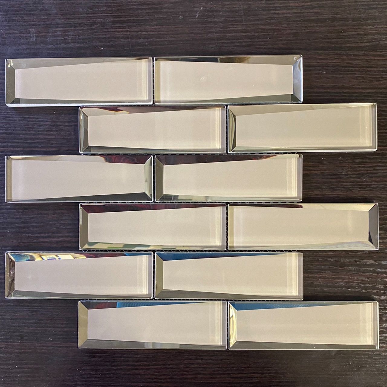 まとめ売り】スレンダーミラー 7シート LIXIL タイル デザインタイル