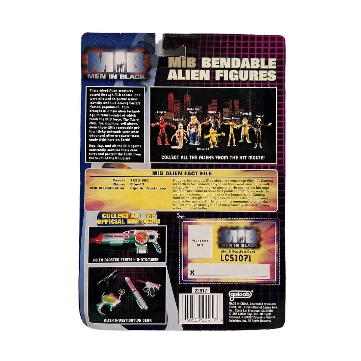 映画 MIB メン・イン・ブラック MEN IN BLACK ELBY-17 エイリアン UFO