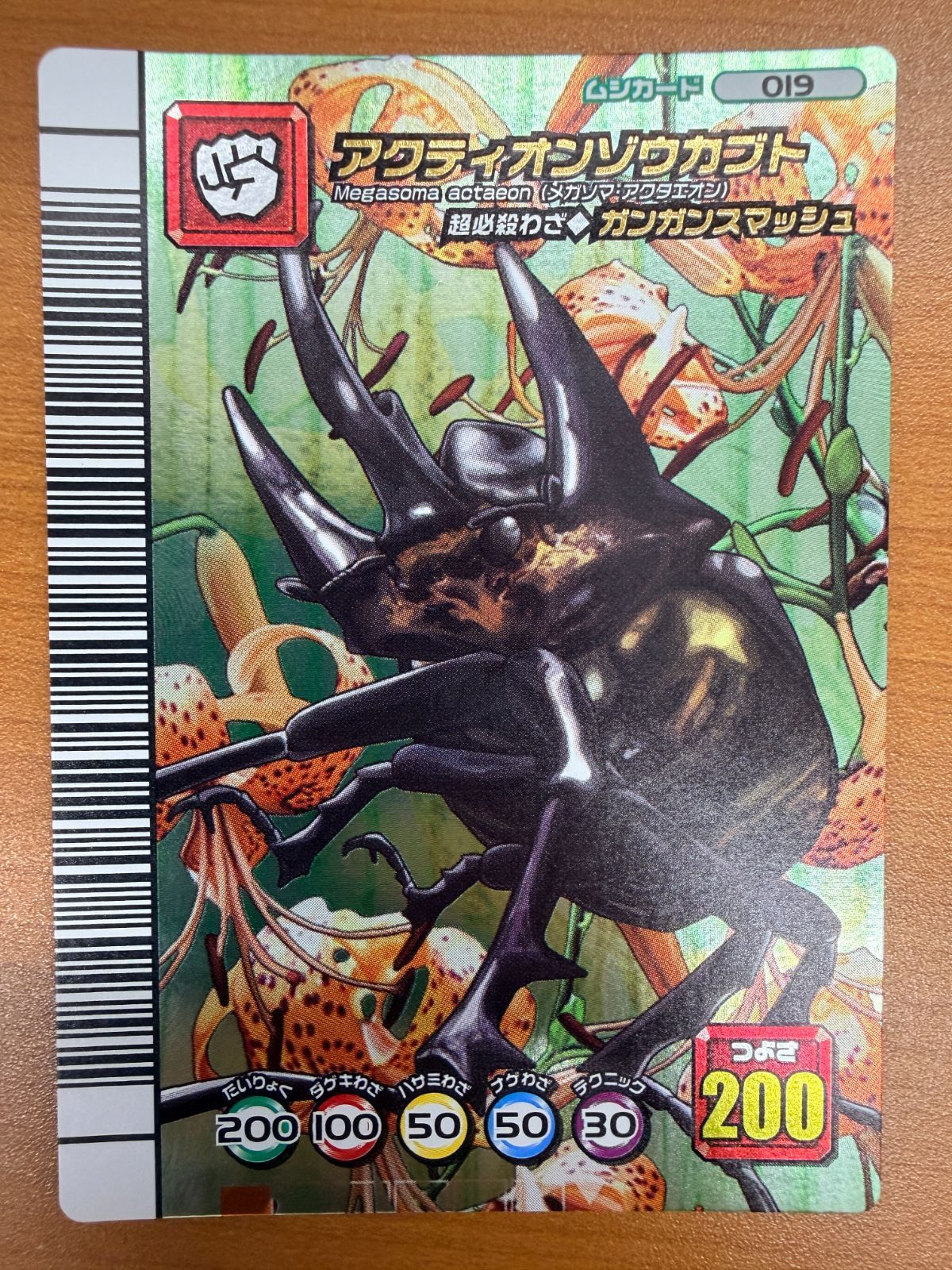 2205]ムシキング ムシキング 5周年記念コレクションカード アクティ