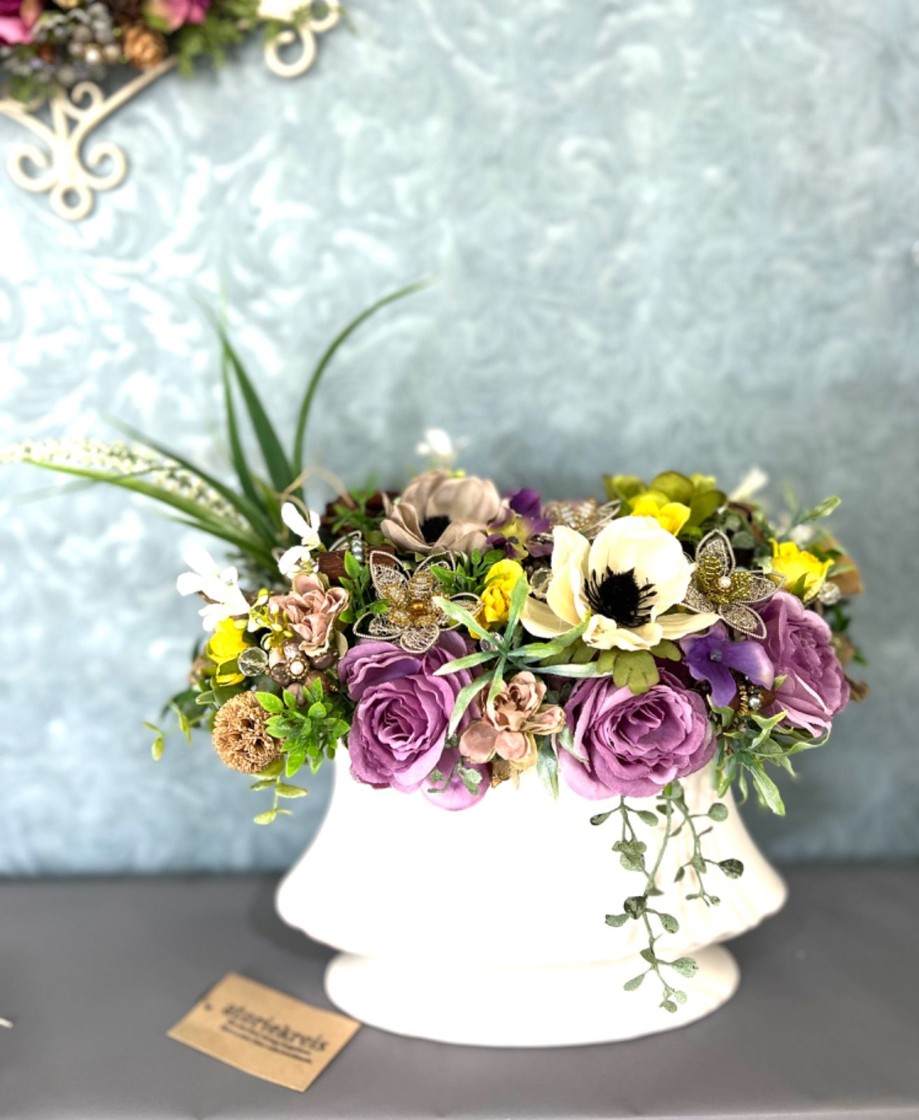 ドライフラワーリース ～Botanical～ ハンドメイド・オーダー ドライ