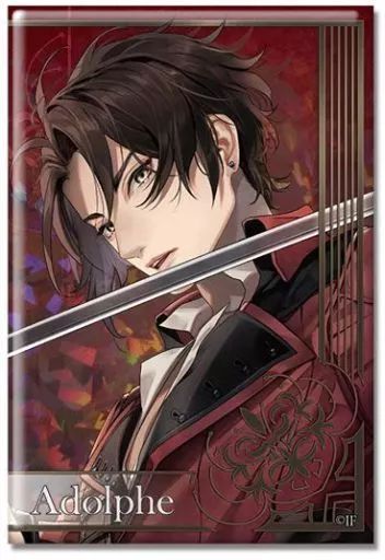 中古】バッジ・ピンズ デザイン06(アドルフ) ホログラム缶バッジ 「終