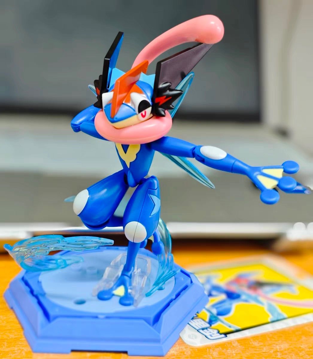 海外限定 サトシゲッコウガ アクションフィギュア ポケモン KEEPPLAY