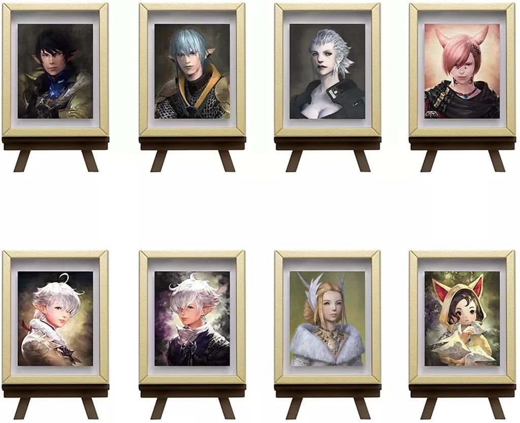 中古】マグネット・磁石 全8種セット 「ファイナルファンタジーXIV