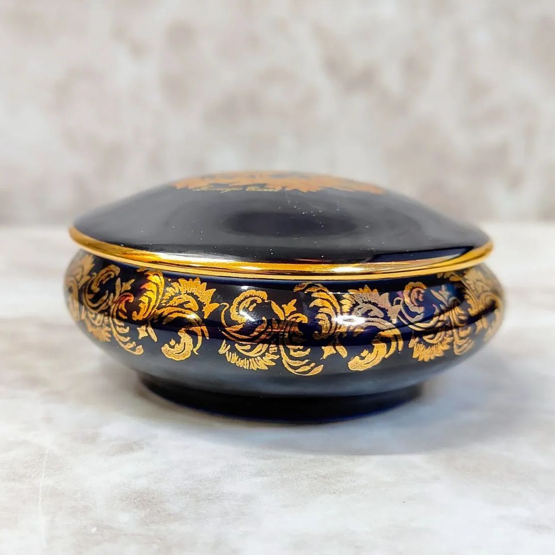 美品 未使用 ヴィンテージ】22K GOLD LIMOGES CASTEL リモージュ