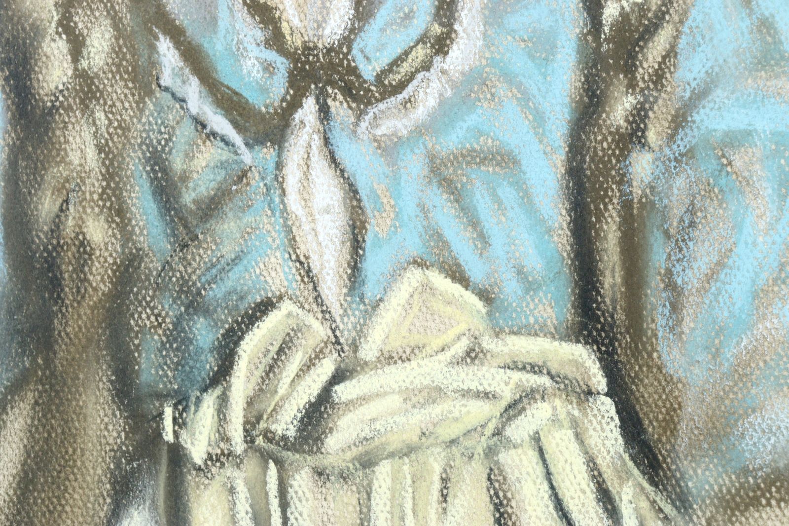 田村孝之介 「お人形」肉筆パステル画10号 古美術 楾 G315-T - メルカリ