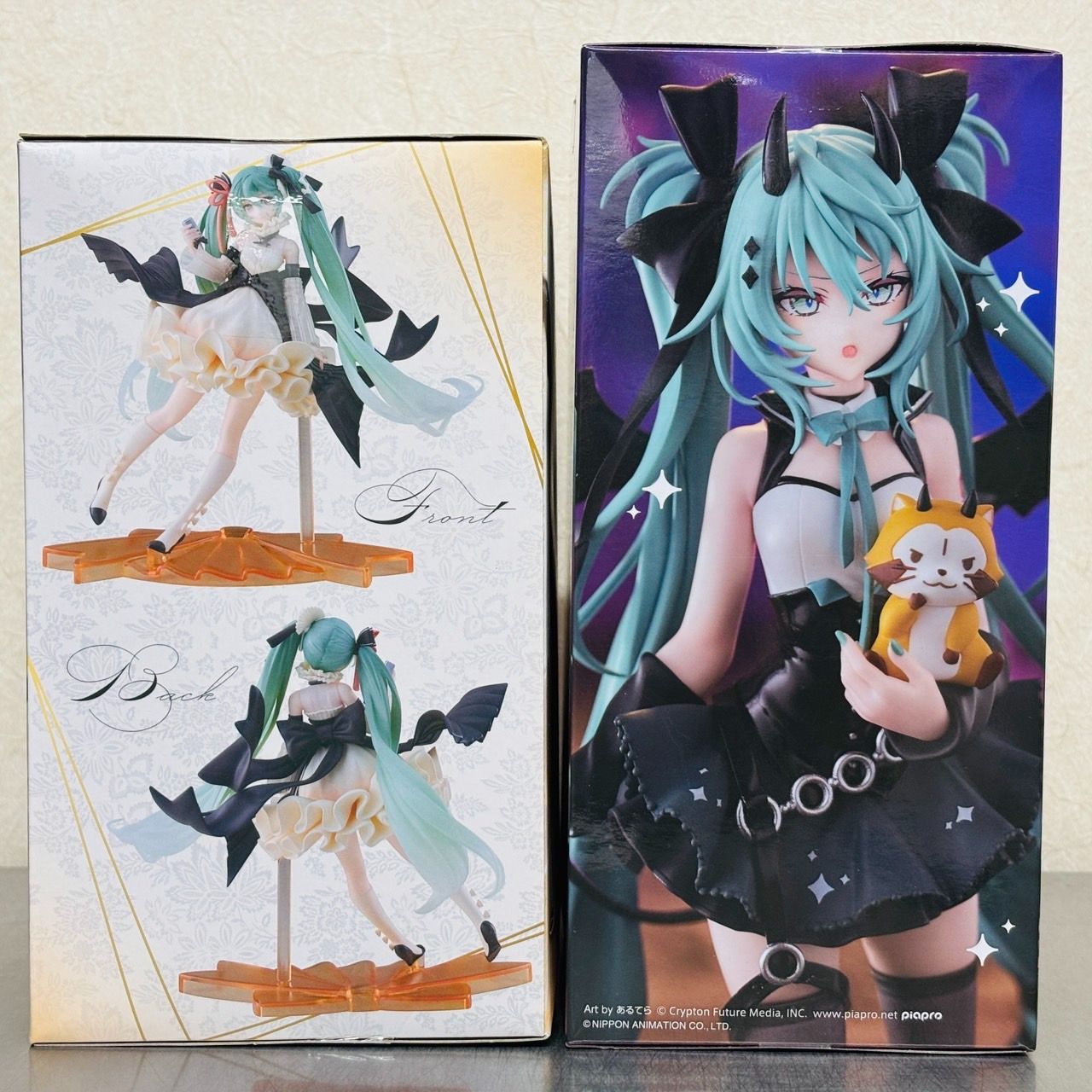 未開封 初音ミク プライズ フィギュア 2体 まとめ セット AMP Latidos