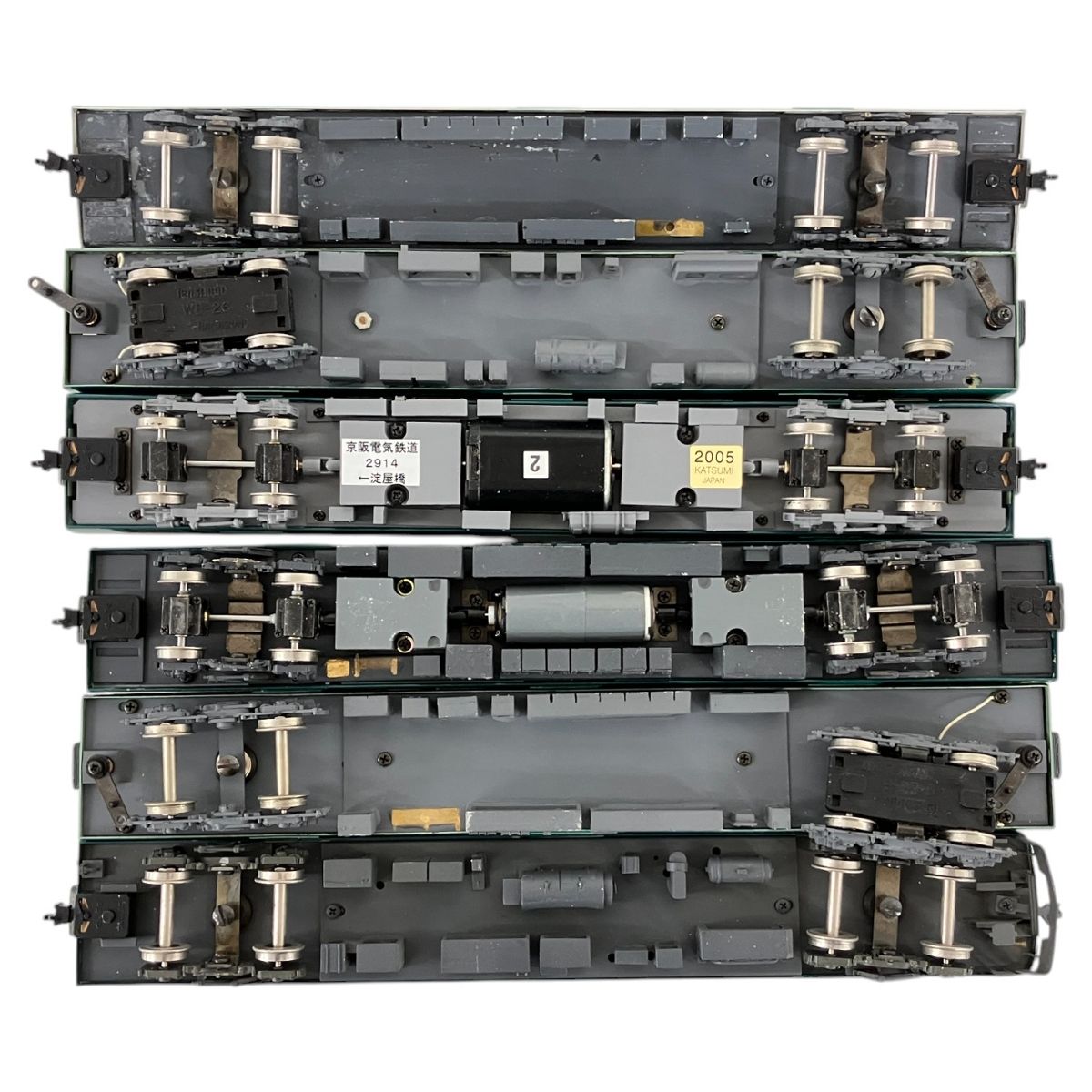 KATSUMI カツミ Tenshodo 天賞堂 京阪電車 6000系 6両 HOゲージ 鉄道