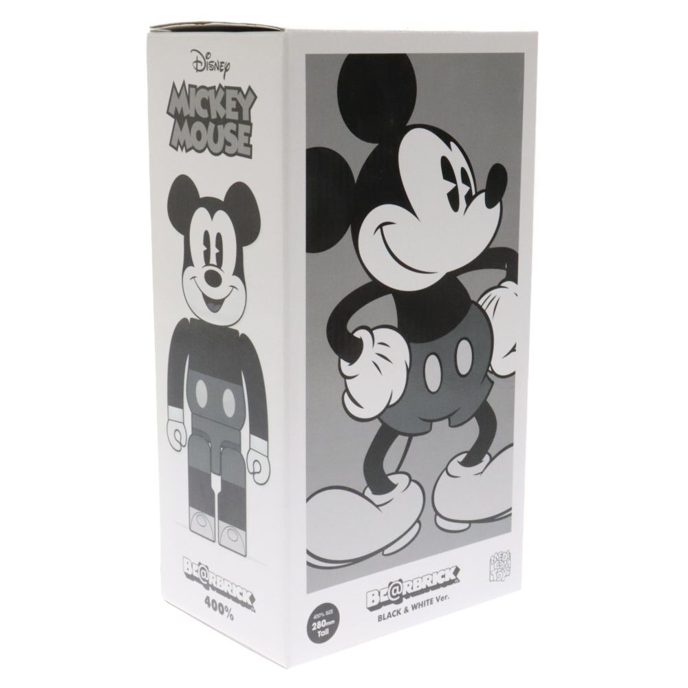 MEDICOM TOY (メディコムトイ) BE@RBRICK MICKEY MOUSE BLACK & WHITE
