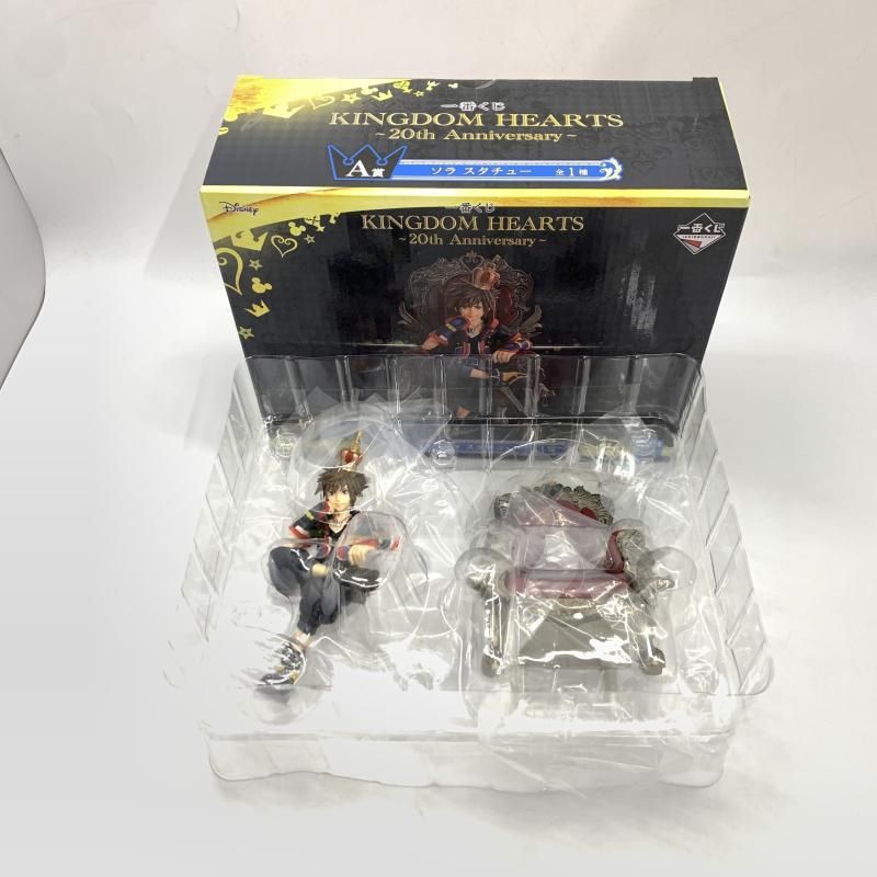 中古】一番くじ A賞 ソラ スタチュー KINGDOM HEARTS 20th Anniversary