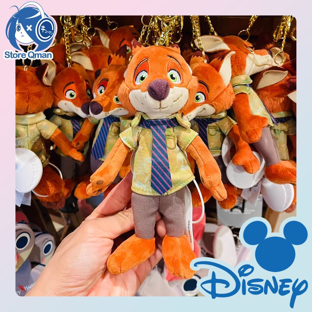 即日発送 ディズニー ズートピア ニック ぬいぐるみ キーホルダー キー