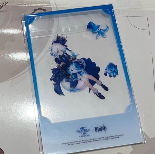 北京 ユニバ USJ 原神 コラボ 限定 フリーナ クリアカード - メルカリ