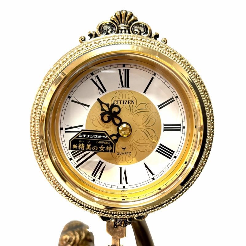 シチズン CITIZEN 未使用 4RP685-063 新精美の女神 金色イブシ仕上げ