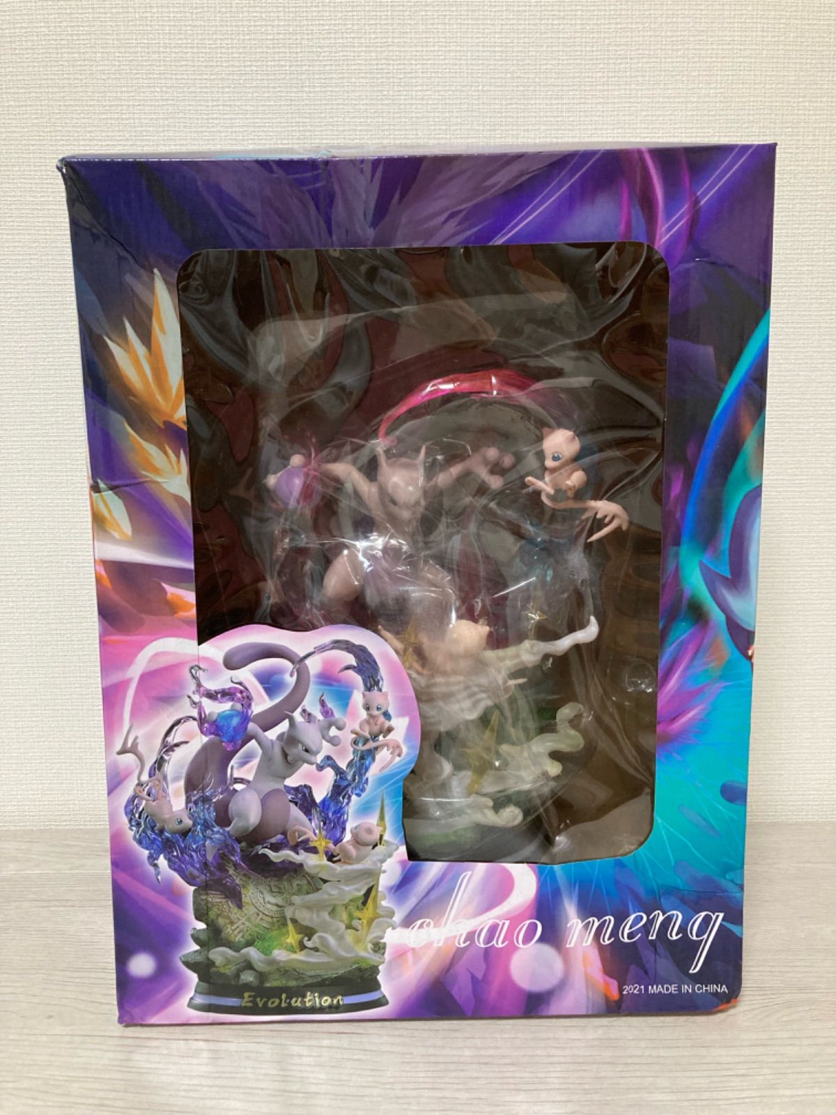 海外限定】ポケモン ミュウツー & ミュウ 海外フィギュア【新品未使用