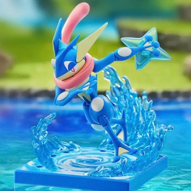 海外 限定 ゲッコウガ ポケモン 布?可 可動式 フィギュア