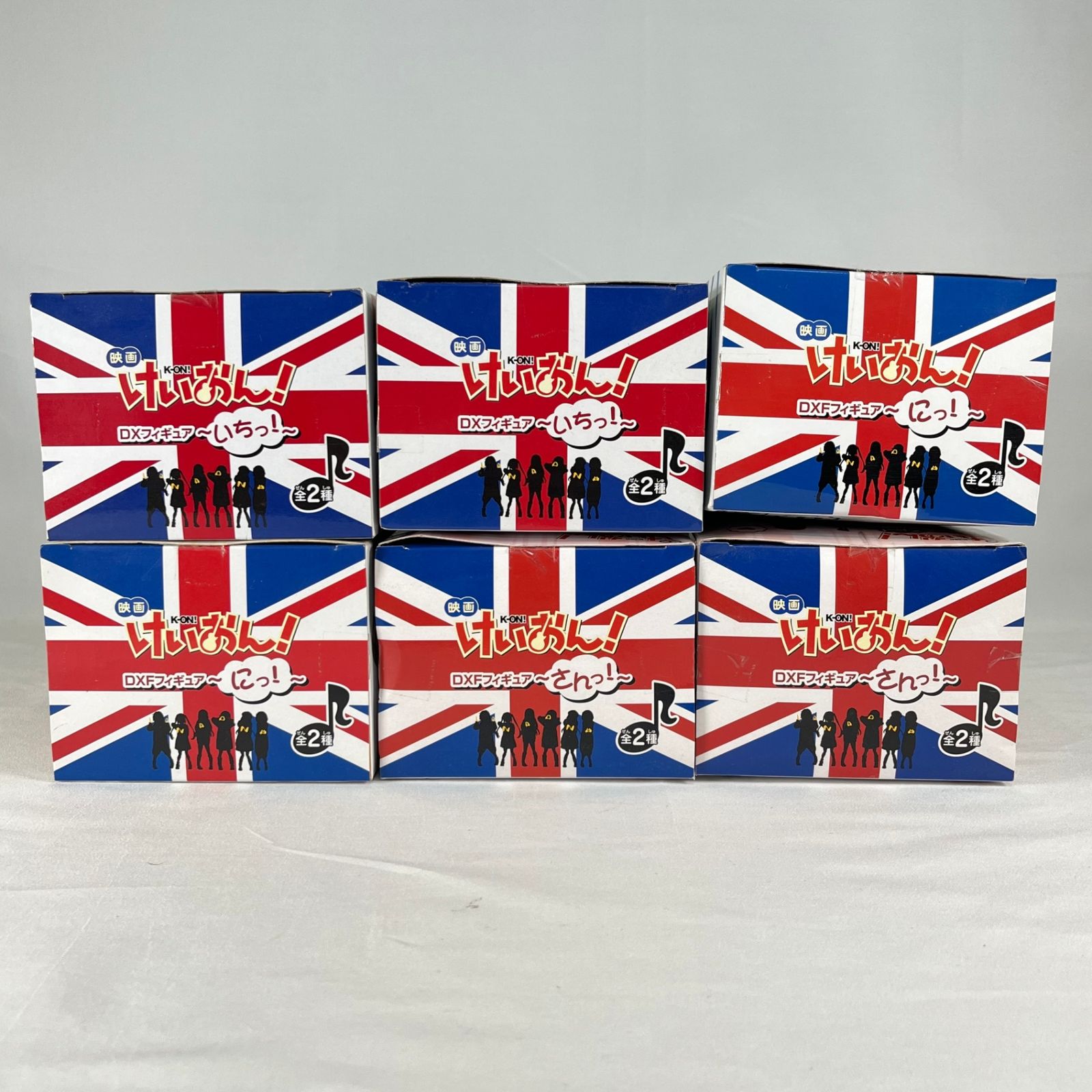 映画 けいおん! DXFフィギュア ロンドン 6点セット 平沢唯 中野梓 秋山