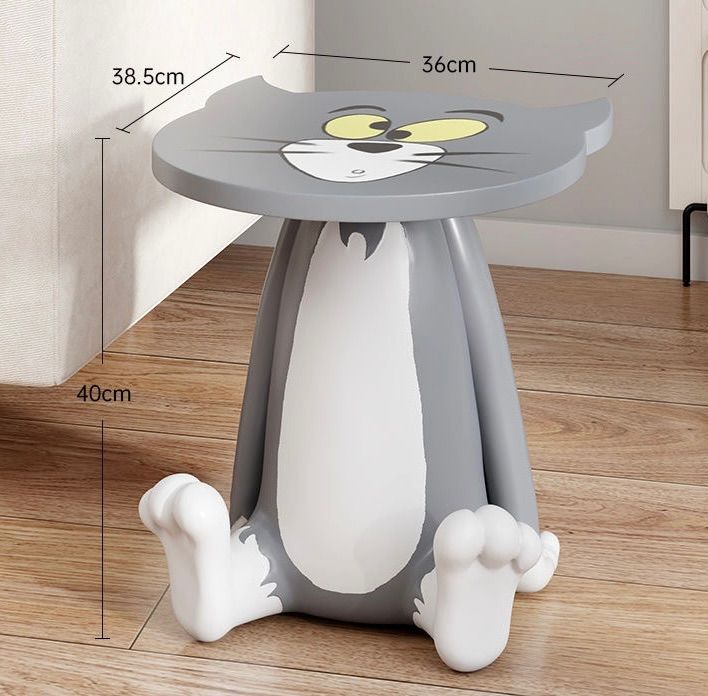 トムとジェリー Tom and Jerry サイドテーブル ローテーブル 高さ40cm