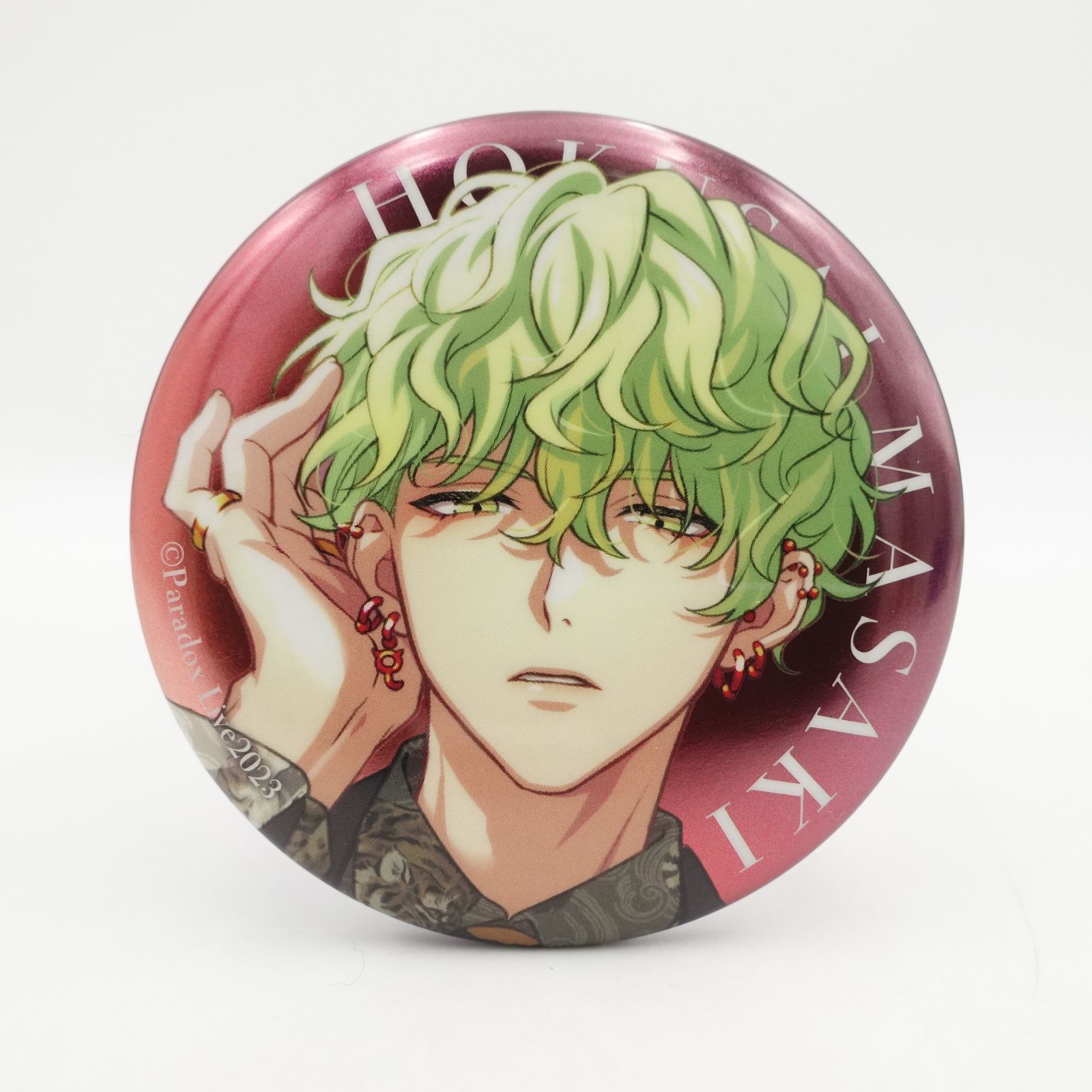 パラライ 征木北斎 缶バッジ ver. 26 Paradox Live 4th 4周年 悪漢奴等