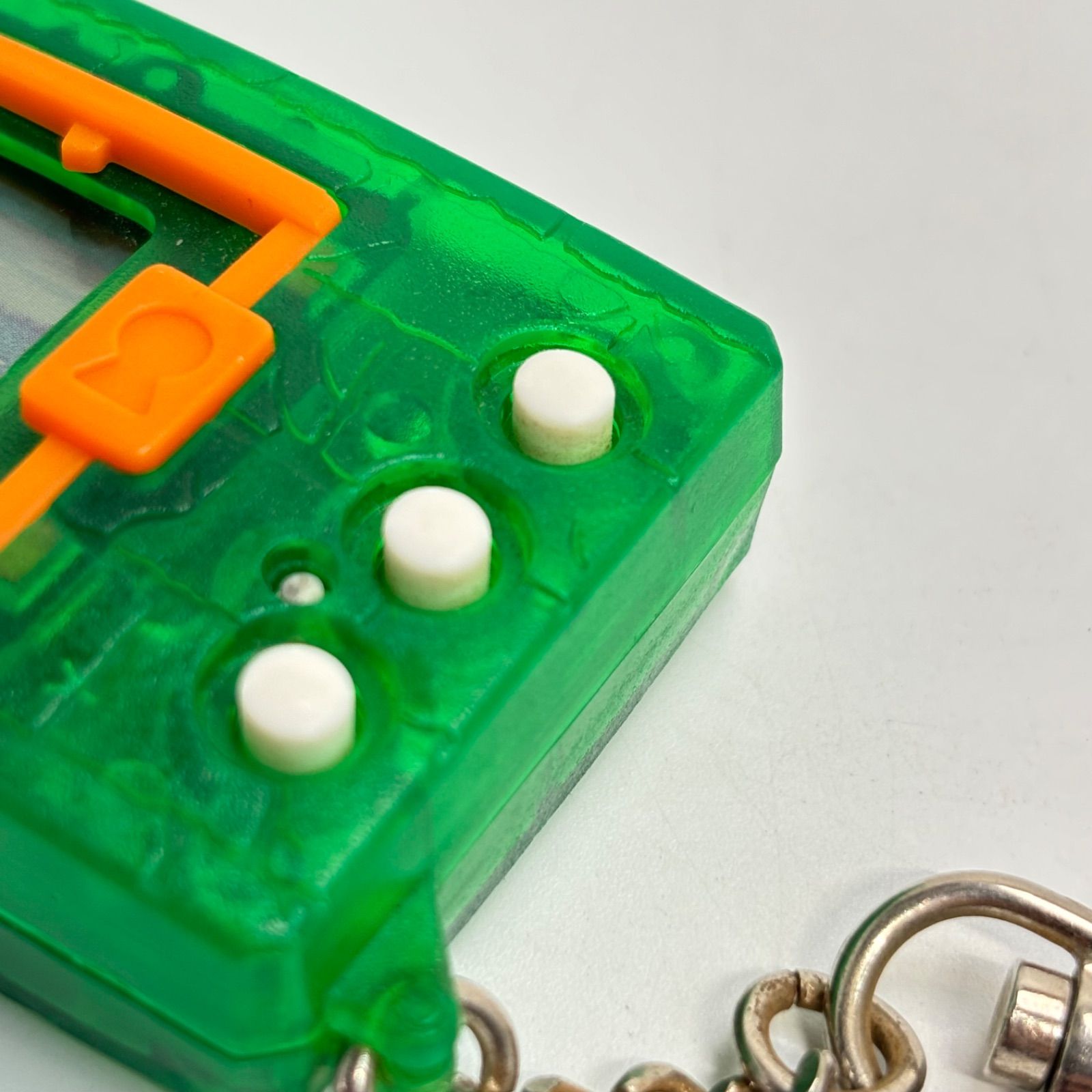 動作正常】デジタルモンスター ver.5 クリアグリーン 当時物 1997年製