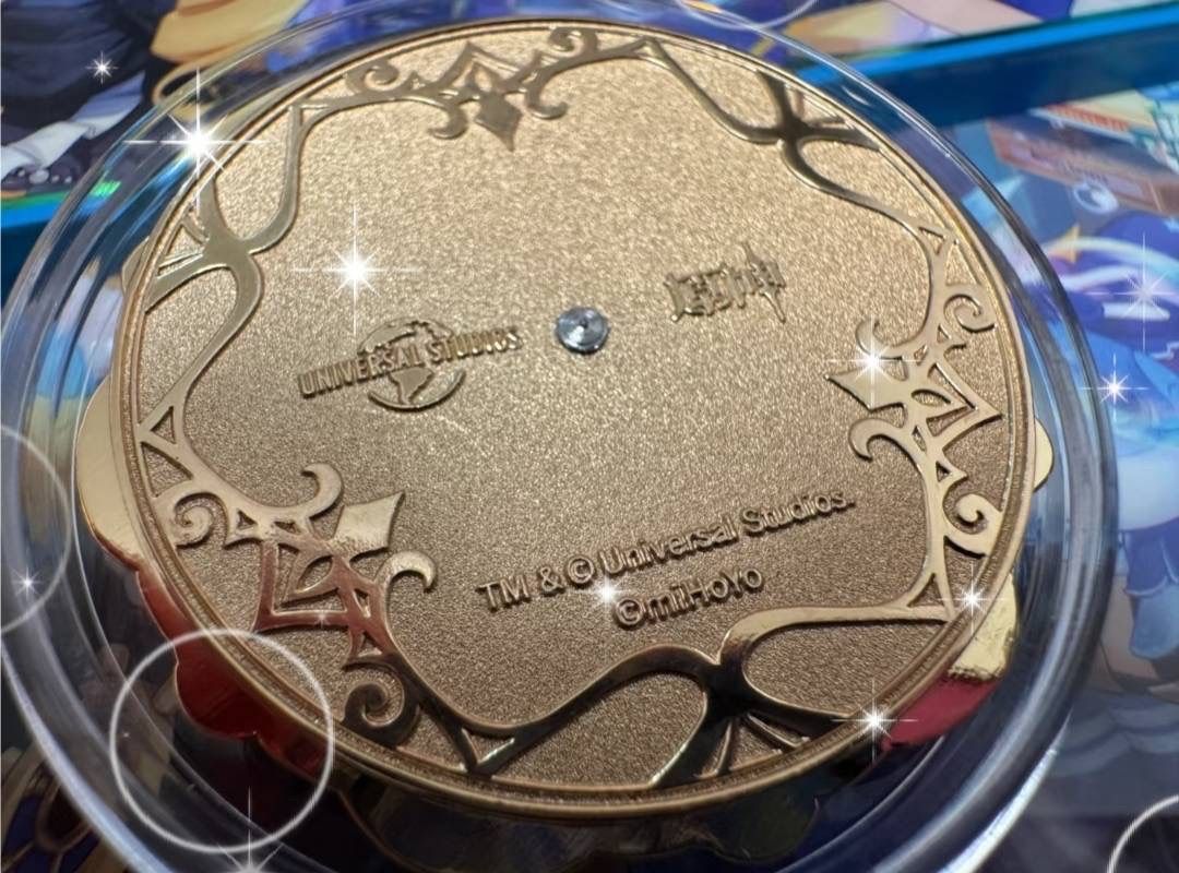 公式正規品 フリーナ ナヴィア コイン 原神 ユニバーサルスタジオ 北京