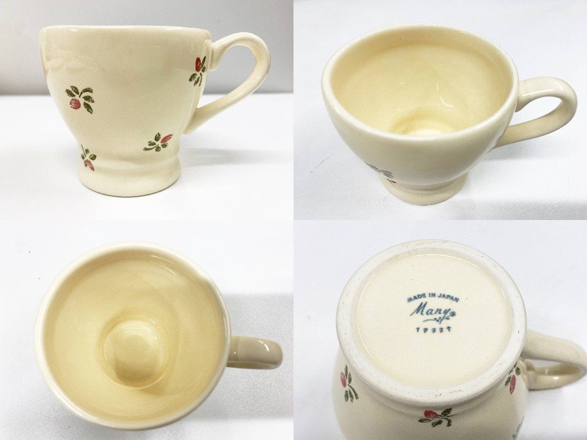 Many マニー タイニーローズ フランス雑貨 廃盤 レア カップ＆ソーサー
